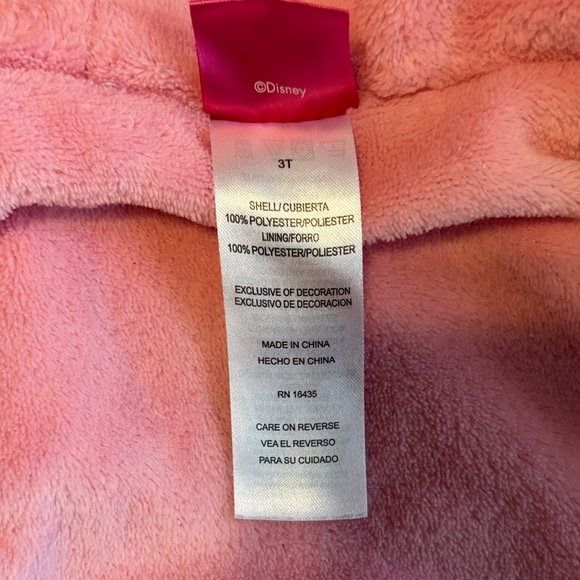 Disney Pastel Puffer Jacket with Ears and Bow - Picture 7 of 7